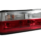 BMW 3-Series E30 Red/ Clear Tail Lights- Facelift (1988-1994)