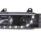 BMW 3-series E36 Coupe Black LED Headlights with Daytime Running Lights (1992-1999)