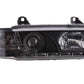 BMW 3-series E36 Coupe Black LED Headlights with Daytime Running Lights (1992-1999)