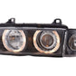 BMW 3-series E36 Coupe/Convertible Black Angel Eye Headlights (1992-1998)