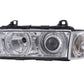 BMW 3-series E36 Coupe/Convertible Chrome Xenon Angel Eyes Headlights (1992-1998)