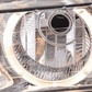 BMW 3-series E36 Coupe/Convertible Chrome Xenon Angel Eyes Headlights (1992-1998)