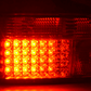 BMW 3-series E36 Sedan Chrome Clear LED Taillights Set (1991-1998)