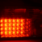 BMW 3-series E36 Sedan Chrome Clear LED Taillights Set (1991-1998)