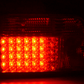BMW 3-series E36 Sedan Red LED Taillights Set (1991-1998)
