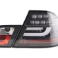 BMW 3-series E46 Coupe Black LED LightBar Taillights Set (1999-2002)