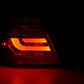 BMW 3-series E46 Coupe Chrome Smoked LED LightBar Taillights Set (1999-2002)