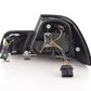 BMW 3-series E46 Coupe Chrome Smoked LED LightBar Taillights Set (1999-2002)