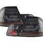 BMW 3-series E46 Coupe Chrome/Smoked LED LightBar Taillights Set- Facelift (2003-2007)
