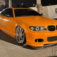 BMW 3-series E46 Coupe/Convertible Black Xenon Angel Eyes Headlights (2003-2005)