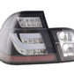 BMW 3-series E46 Sedan Black Clear LED LightBar Taillights Set (1998-2001)