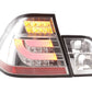 BMW 3-Series E46 Sedan Chrome LED LightBar Taillights - Pre Face Lift (1998-2001)