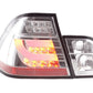 BMW 3-Series E46 Sedan Chrome LED LightBar Taillights - Pre Face Lift (1998-2001)