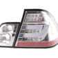 BMW 3-Series E46 Sedan Chrome LED LightBar Taillights - Pre Face Lift (1998-2001)