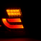 BMW 3-series E46 Sedan Chrome Smoked LED LightBar Taillights Set (1998-2001)