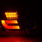 BMW 3-series E46 Sedan Chrome/Clear LED LightBar Taillights Set- Facelift (2002-2005)