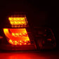 BMW 3-series E46 Sedan Chrome/Clear LED LightBar Taillights Set- Facelift (2002-2005)