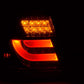 BMW 3-series E46 Sedan Chrome/Smoked LED LightBar Taillights Set- Facelift (2002-2005)