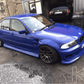 BMW 3-Series E46 Sedan Full Over Fender Kit with Vented Front Fenders - ABS OR Fiberglass