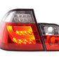 BMW 3 Series E46 Sedan Red LED LightBar Taillights Set- Facelift (2003 - 2006)