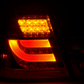 BMW 3 Series E46 Sedan Red LED LightBar Taillights Set- Facelift (2003 - 2006)