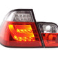 BMW 3-series E46 Sedan Red LED LightBar Taillights Set- Pre-Facelift (1998-2001)