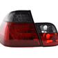 BMW 3-series E46 Sedan Red Smoke LED LightBar Taillights Set (2002-2005)