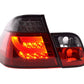 BMW 3-series E46 Sedan Red Smoke LED LightBar Taillights Set (2002-2005)