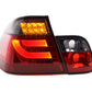 BMW 3-series E46 Sedan Red Smoke LED LightBar Taillights Set (2002-2005)