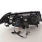 BMW 3-series E46 Sedan/Touring Black Angel Eyes Headlight Set (1998-2001)