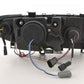 BMW 3-series E46 Sedan/Touring Black Angel Eyes Headlight Set (2002-2005)