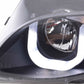 BMW 3-series E46 Sedan/Touring Black "U Eye"  Headlights (2002-2005)