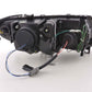 BMW 3-series E46 Sedan/Touring Black "U Eye"  Headlights (2002-2005)