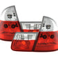 BMW 3 Series E46 Touring JDM Style Red Taillights Set (1999-2002)