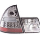 BMW 3-series E46 Wagon/Touring Chrome Clear LED Taillights (1998-2005)