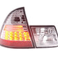 BMW 3-series E46 Wagon/Touring Chrome Clear LED Taillights (1998-2005)