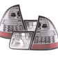 BMW 3-series E46 Wagon/Touring Chrome Clear LED Taillights (1998-2005)
