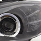 BMW 3-series E90 E91 Black Angel Eyes LED Headlight Set (2005-2012)