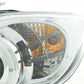 BMW 3-series E90 E91 Chrome Angel Eyes LED Headlight Set (2005-2012)