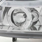 BMW 3-series E90 E91 Chrome Angel Eyes LED Headlight Set (2005-2012)