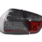BMW 3-Series E90 Sedan Chrome/Smoked LED Bar Taillights(2005-2008)