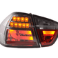 BMW 3-Series E90 Sedan Chrome/Smoked LED Bar Taillights(2005-2008)