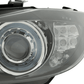 BMW 3-Series (E90 Sedan / E91 Touring) Black Angel Eyes Headlights (2005-2008)