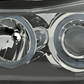 BMW 3-Series (E90 Sedan / E91 Touring) Black Angel Eyes Headlights (2005-2008)