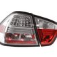 BMW 3-Series E90 Sedan OE Style Chrome LED Taillights(2005-2008)