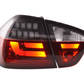 BMW 3-Series E90 Sedan Red/Black LED Taillights (2005-2008)