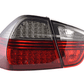 BMW 3-series E90 Sedan Red/Smoke Euro LED Taillights Set (2005-2008)
