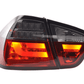 BMW 3-Series E90 Sedan Red/Smoked LED Bar Taillights (2005-2008)