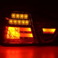 BMW 3-Series E90 Sedan Red/Smoked LED Bar Taillights (2005-2008)