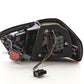 BMW 3-Series E90 Sedan Red/Smoked LED Bar Taillights (2005-2008)